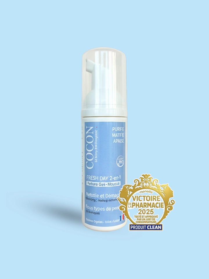 Mousse Nettoyante 2-en-1 Baby Mousse FRESH DAY